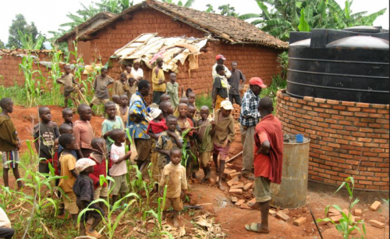 Vannprosjekt i Burundi
