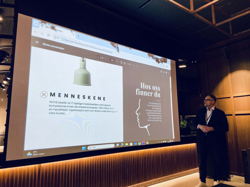 Bedriftsbesøk hos Niche